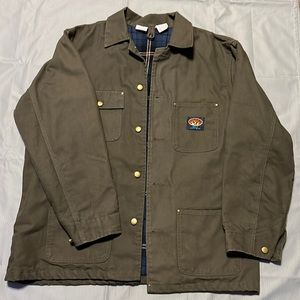 Rasco, green duck, fire retardant coat